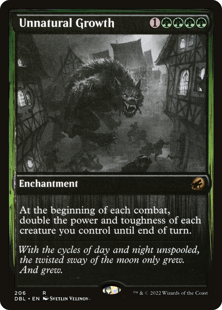 Unnatural Growth (206) [Innistrad: Double Feature] - Deck Out Gaming
