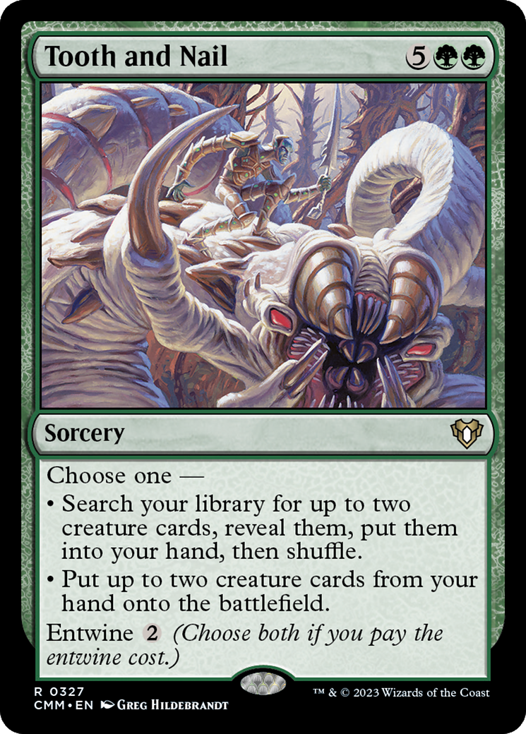 Tooth and Nail (327) [Commander Masters] - Deck Out Gaming