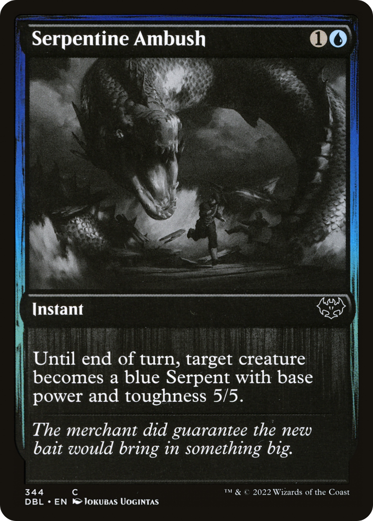 Serpentine Ambush (344) [Innistrad: Double Feature] foil - Deck Out Gaming
