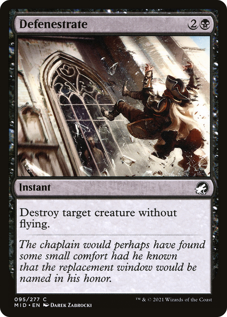 Defenestrate (95) [Innistrad: Midnight Hunt] - Deck Out Gaming