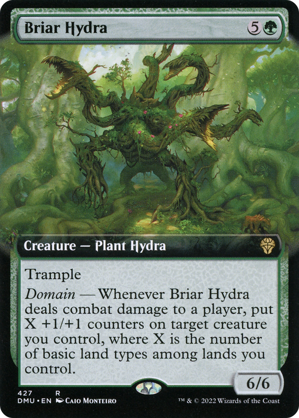 Briar Hydra (Extended Art) (427) [Dominaria United] - Deck Out Gaming