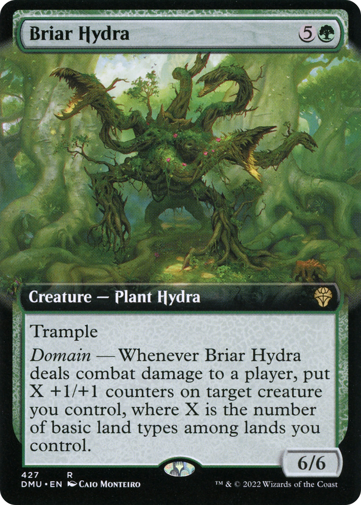 Briar Hydra (Extended Art) (427) [Dominaria United] - Deck Out Gaming