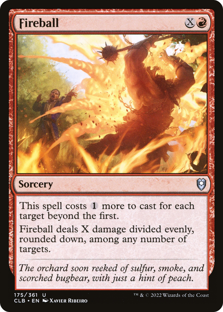 Fireball (175) [Commander Legends: Battle for Baldur's Gate] - Deck Out Gaming
