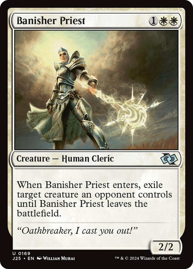 Banisher Priest (169) [Foundations Jumpstart] - Deck Out Gaming