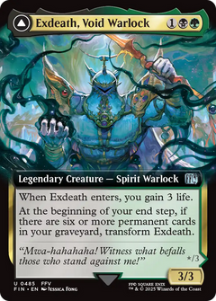 Exdeath, Void Warlock // Neo Exdeath, Dimension's End (485) [FINAL FANTASY] - Deck Out Gaming