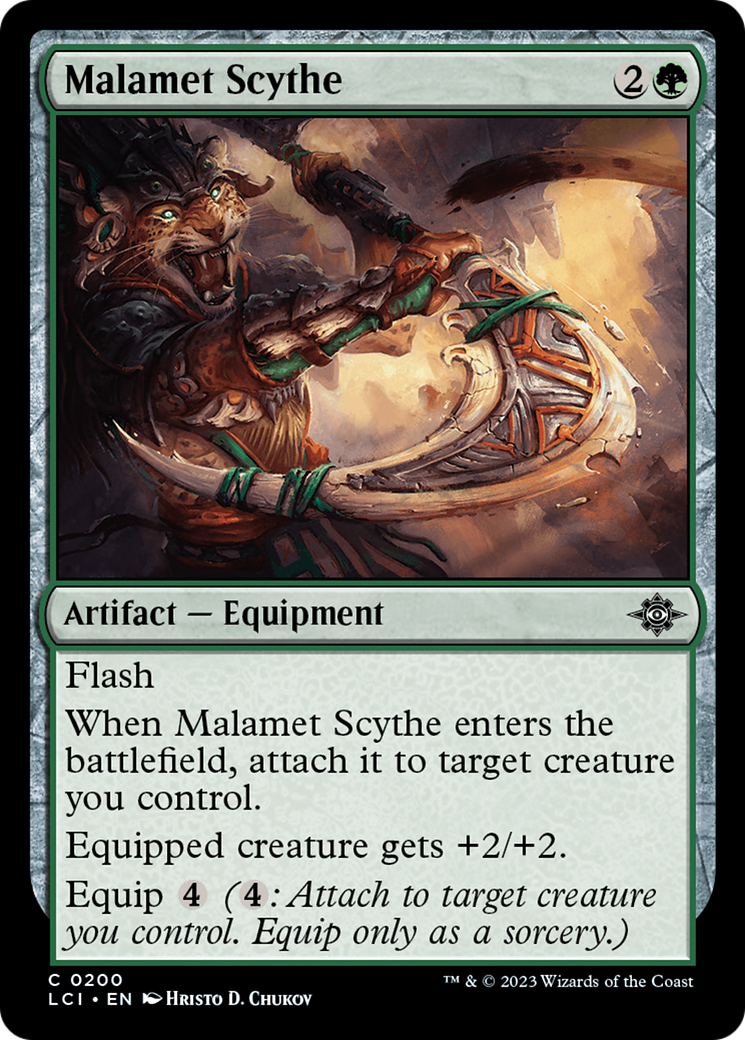 Malamet Scythe (200) [The Lost Caverns of Ixalan] foil - Deck Out Gaming