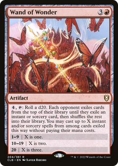 Wand of Wonder (204) [Commander Legends: Battle for Baldur's Gate] foil - Deck Out Gaming