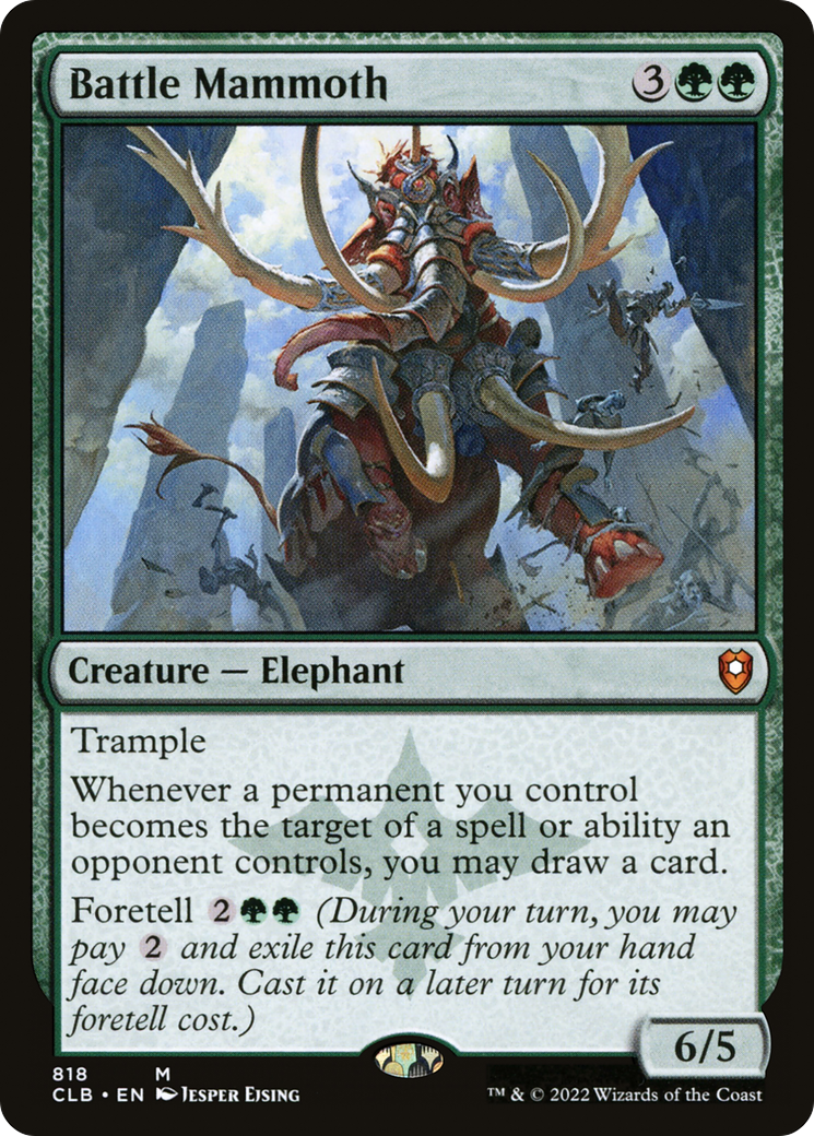 Battle Mammoth (818) [Commander Legends: Battle for Baldur's Gate] - Deck Out Gaming