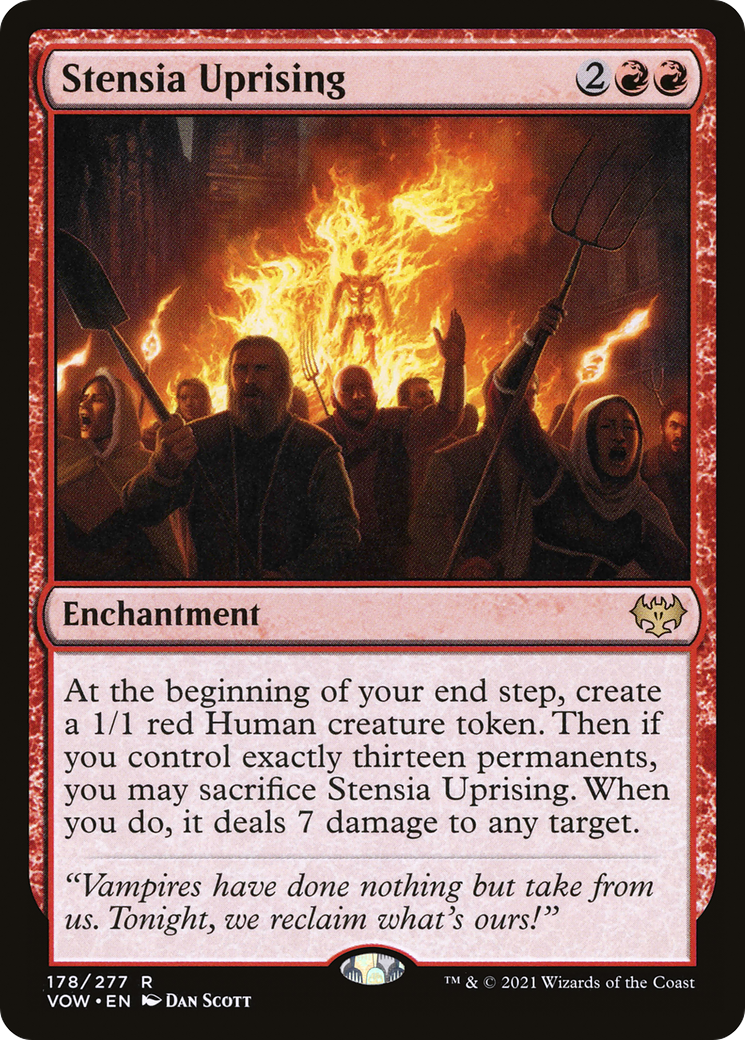 Stensia Uprising (178) [Innistrad: Crimson Vow] - Deck Out Gaming