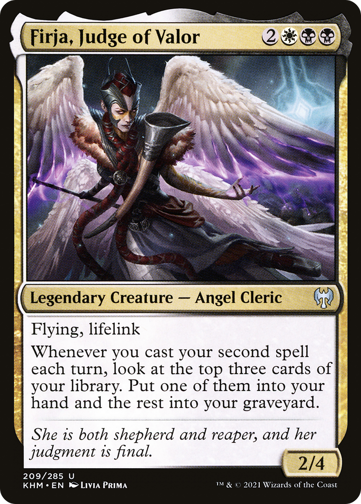 Firja, Judge of Valor (209) [Kaldheim] - Deck Out Gaming