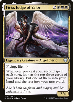 Firja, Judge of Valor (209) [Kaldheim] foil - Deck Out Gaming