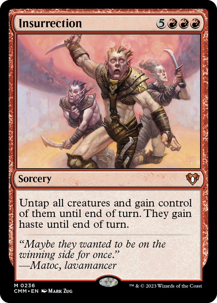 Insurrection (236) [Commander Masters] - Deck Out Gaming