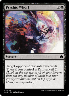 Psychic Whorl (105) [Bloomburrow] - Deck Out Gaming
