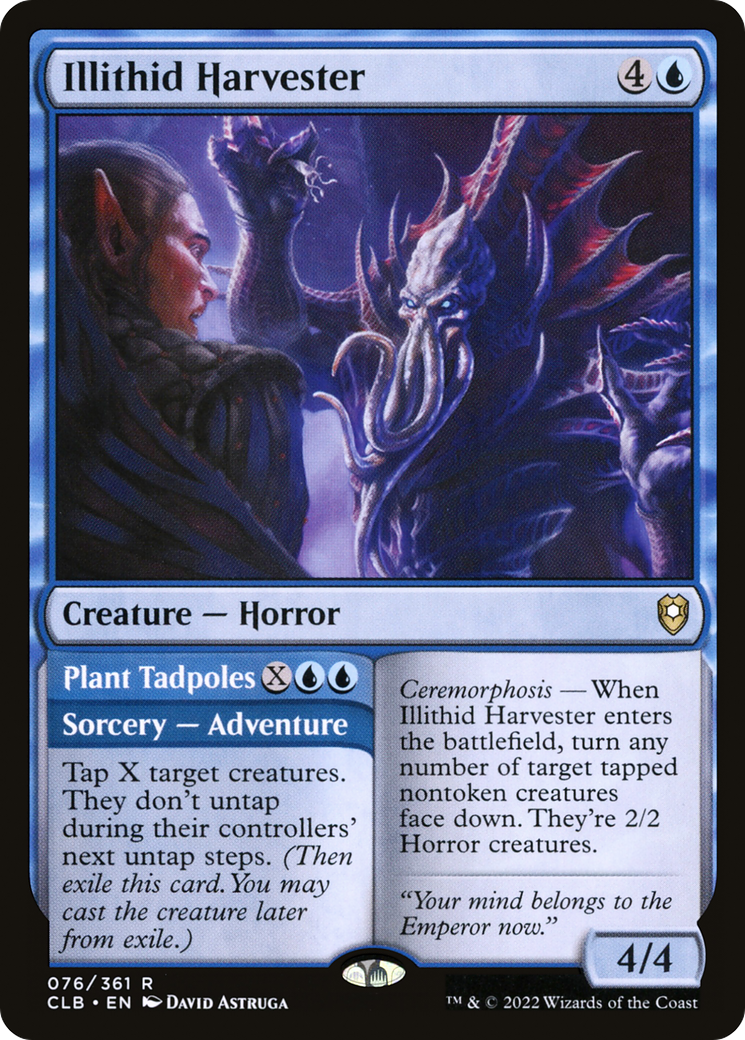 Illithid Harvester (76) [Commander Legends: Battle for Baldur's Gate] foil - Deck Out Gaming