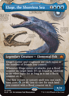 Eluge, the Shoreless Sea (Borderless) (288) [Bloomburrow] - Deck Out Gaming