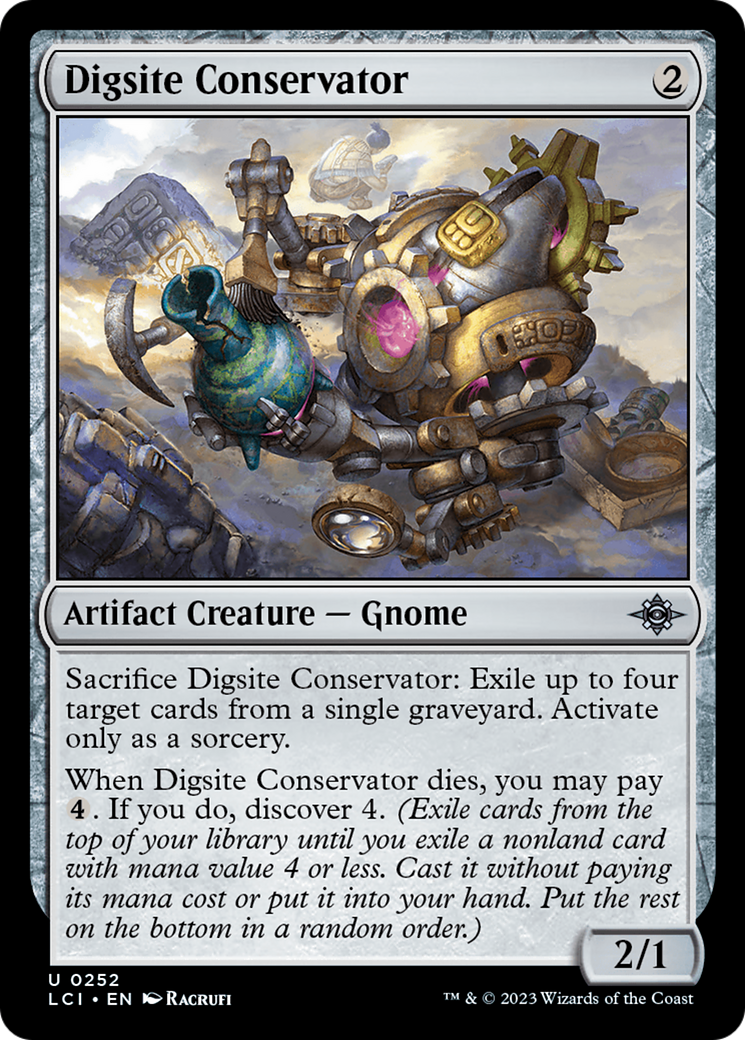 Digsite Conservator (252) [The Lost Caverns of Ixalan] foil - Deck Out Gaming