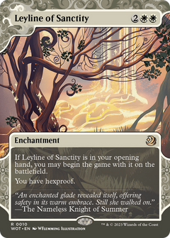 Leyline of Sanctity (10) [Wilds of Eldraine: Enchanting Tales] - Deck Out Gaming