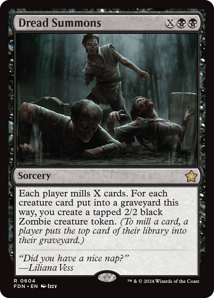 Dread Summons (604) [Foundations] - Deck Out Gaming