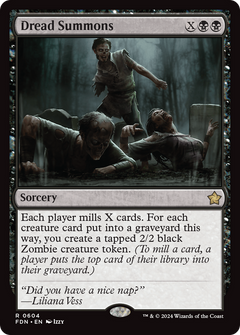 Dread Summons (604) [Foundations] - Deck Out Gaming
