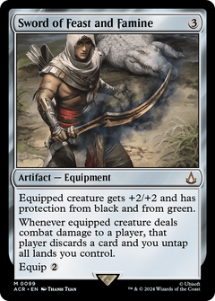 Sword of Feast and Famine (99) [Assassin's Creed] foil - Deck Out Gaming