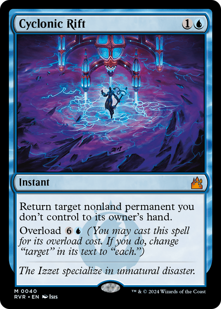 Cyclonic Rift (40) [Ravnica Remastered] foil - Deck Out Gaming