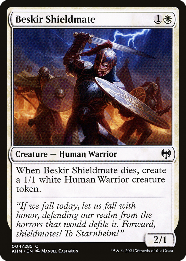 Beskir Shieldmate (4) [Kaldheim] - Deck Out Gaming