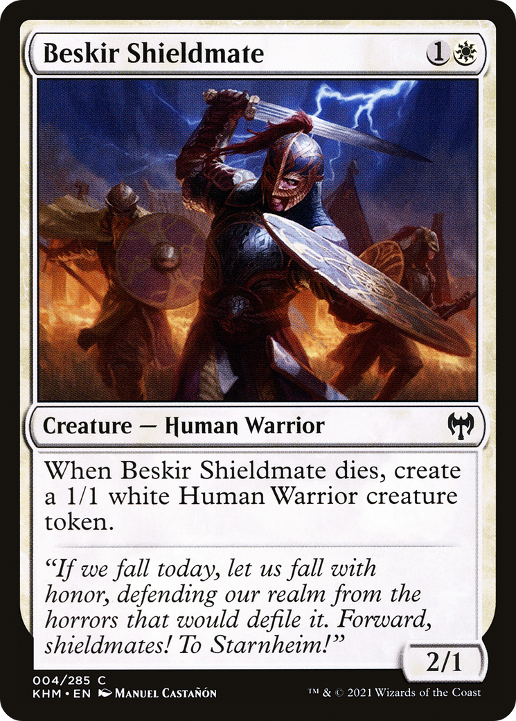 Beskir Shieldmate (4) [Kaldheim] - Deck Out Gaming