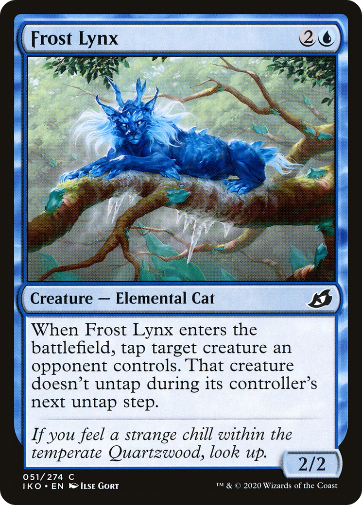 Frost Lynx (51) [Ikoria: Lair of Behemoths] - Deck Out Gaming