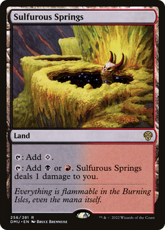 Sulfurous Springs (256) [Dominaria United] - Deck Out Gaming
