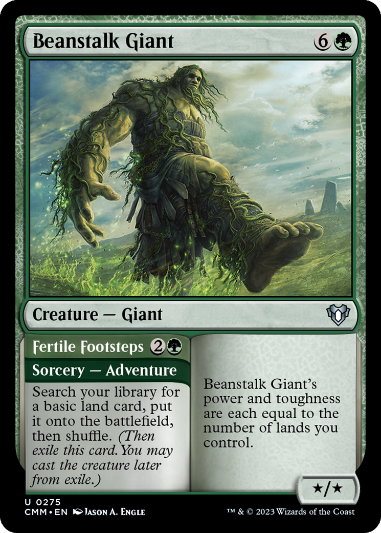 Beanstalk Giant (275) [Commander Masters] foil - Deck Out Gaming