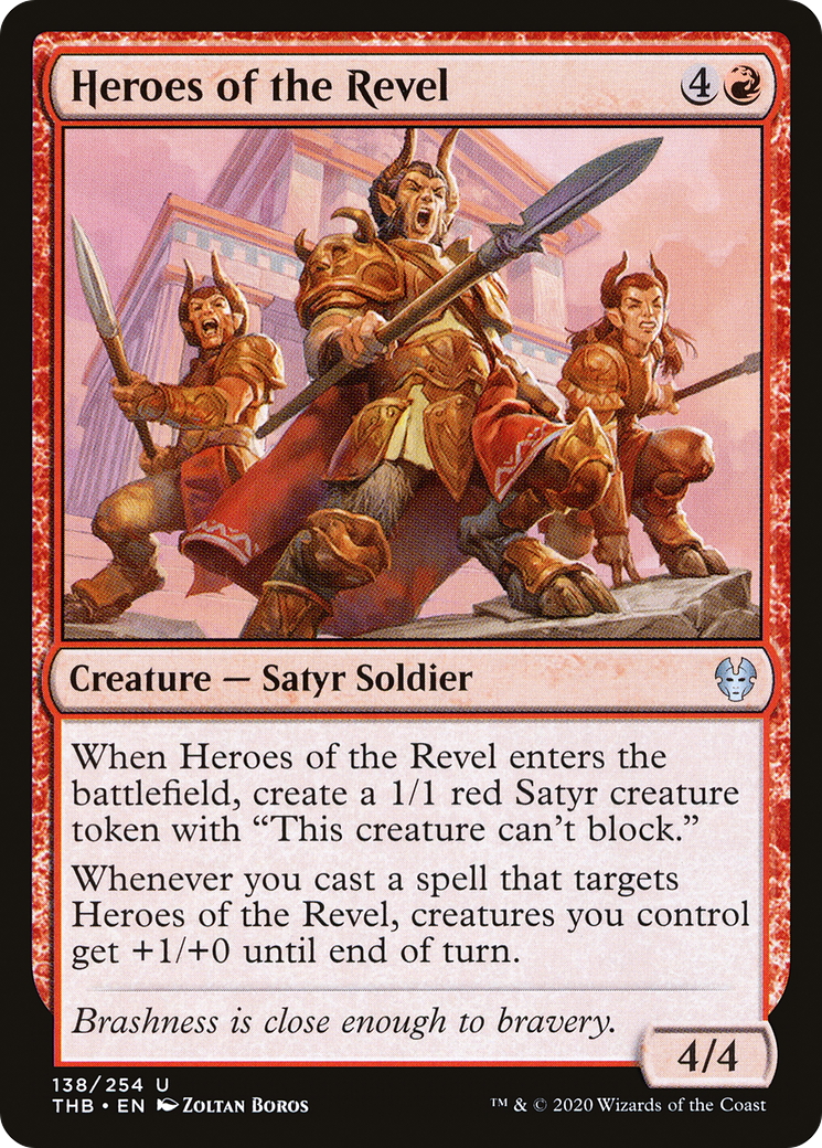 Heroes of the Revel (138) [Theros Beyond Death] foil - Deck Out Gaming