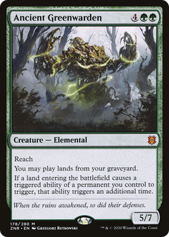 Ancient Greenwarden (178) [Zendikar Rising] foil - Deck Out Gaming