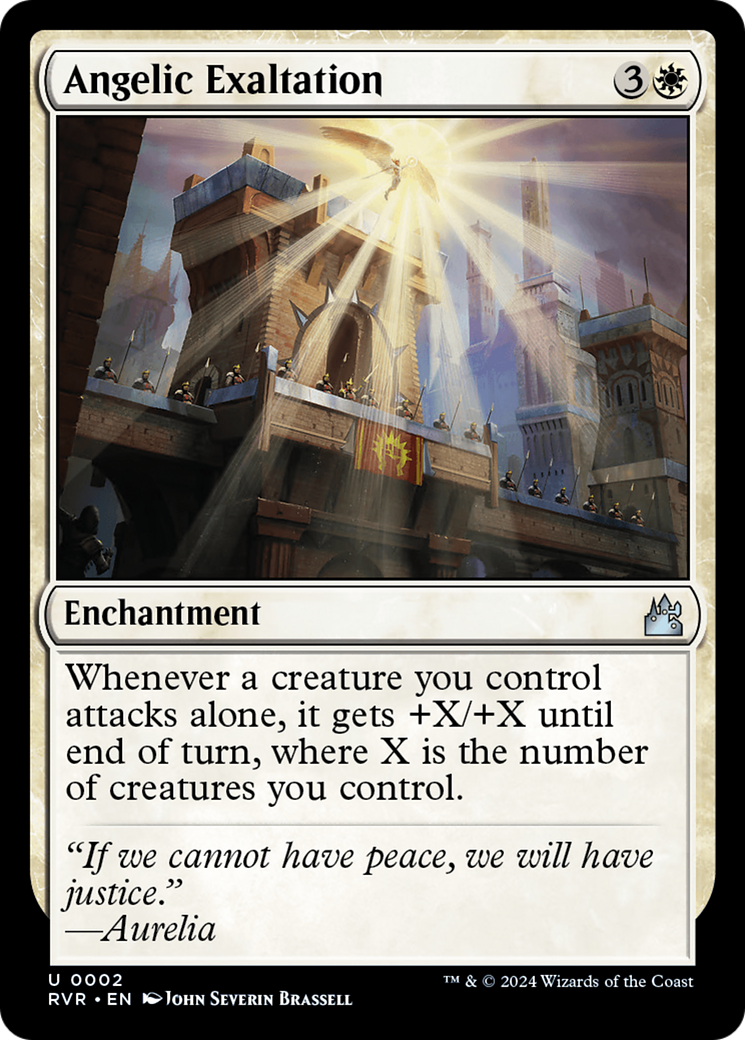 Angelic Exaltation (2) [Ravnica Remastered] - Deck Out Gaming