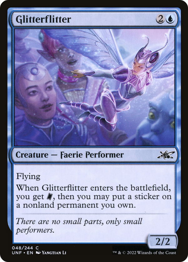 Glitterflitter (48) [Unfinity] - Deck Out Gaming