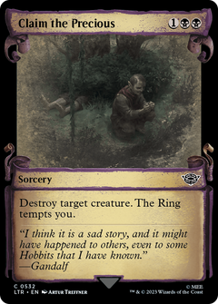 Claim the Precious (Showcase Scrolls) (532) [The Lord of the Rings: Tales of Middle-earth] foil - Deck Out Gaming