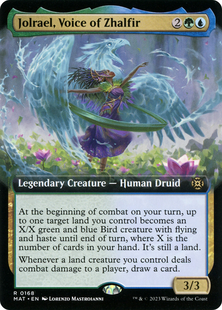 Jolrael, Voice of Zhalfir (Extended Art) (168) [March of the Machine: The Aftermath] foil - Deck Out Gaming