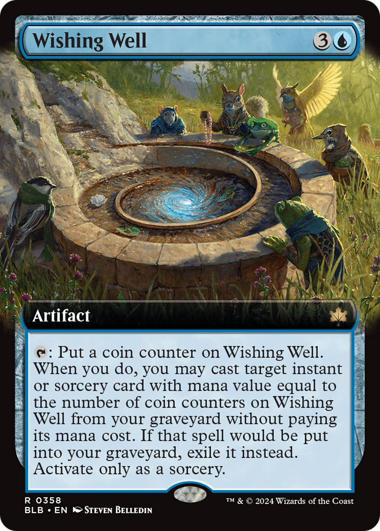 Wishing Well (Extended Art) (358) [Bloomburrow] - Deck Out Gaming