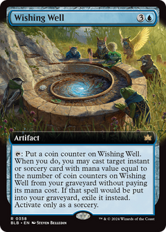 Wishing Well (Extended Art) (358) [Bloomburrow] foil - Deck Out Gaming