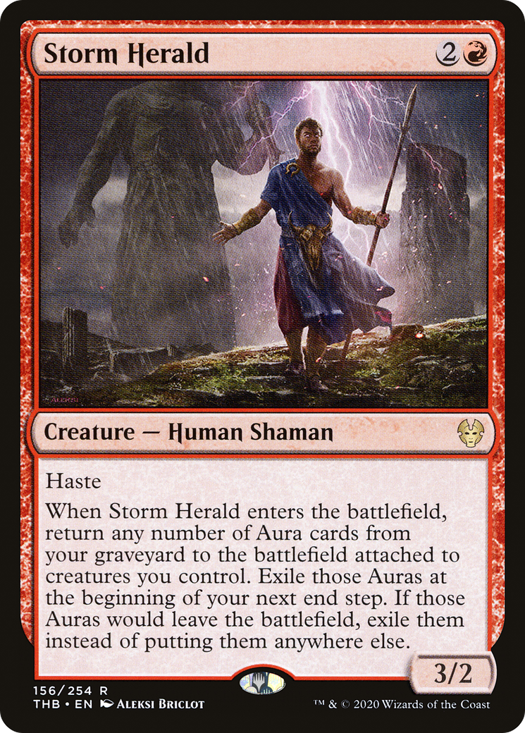Storm Herald (156) [Theros Beyond Death] - Deck Out Gaming