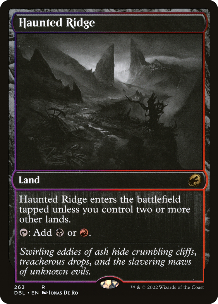 Haunted Ridge (263) [Innistrad: Double Feature] foil - Deck Out Gaming