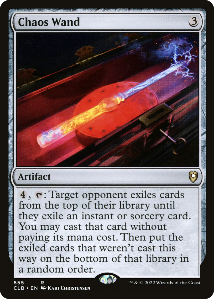 Chaos Wand (855) [Commander Legends: Battle for Baldur's Gate] - Deck Out Gaming