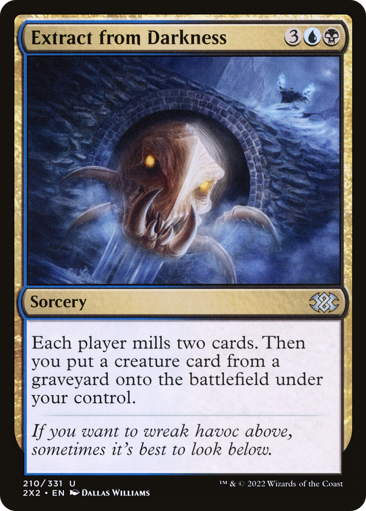 Extract from Darkness (210) [Double Masters 2022] - Deck Out Gaming