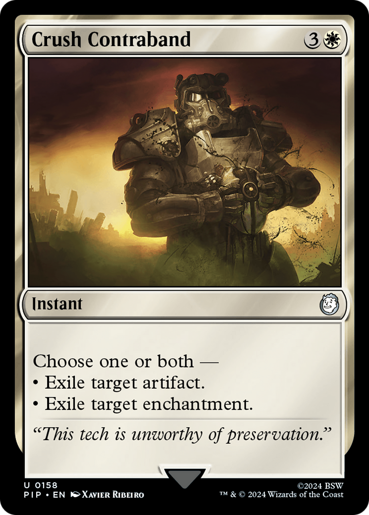 Crush Contraband (158) [Fallout] - Deck Out Gaming