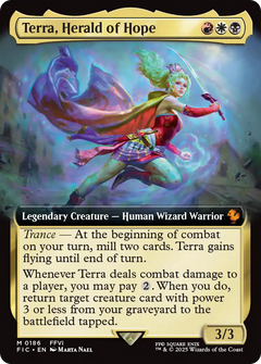 Terra, Herald of Hope (186) [Commander: FINAL FANTASY] foil - Deck Out Gaming