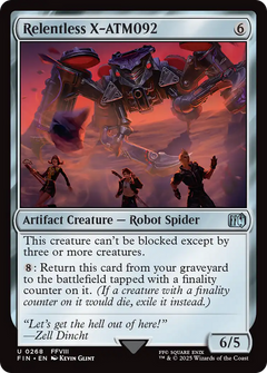 Relentless X-ATM092 (268) [FINAL FANTASY] - Deck Out Gaming