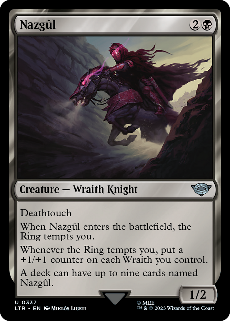 Nazgul (0337) (337) [The Lord of the Rings: Tales of Middle-earth] foil - Deck Out Gaming