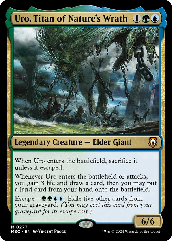 Uro, Titan of Nature's Wrath (277) [Modern Horizons 3 Commander] - Deck Out Gaming