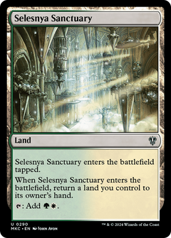 Selesnya Sanctuary (290) [Murders at Karlov Manor Commander] - Deck Out Gaming