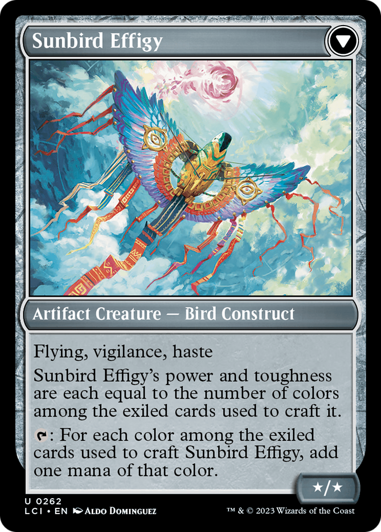 Sunbird Standard (262) [The Lost Caverns of Ixalan] - Deck Out Gaming