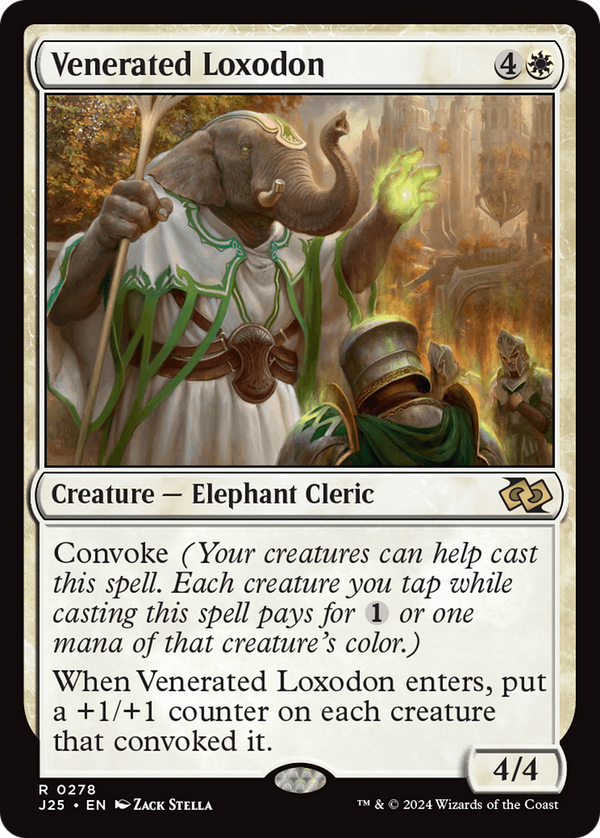 Venerated Loxodon (278) [Foundations Jumpstart] - Deck Out Gaming